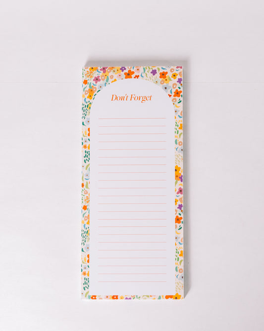 Notepad - Floral