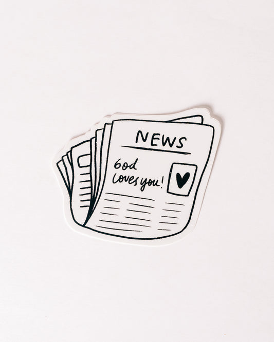 Good News Sticker