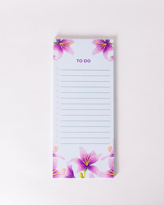 Notepad - Lillies