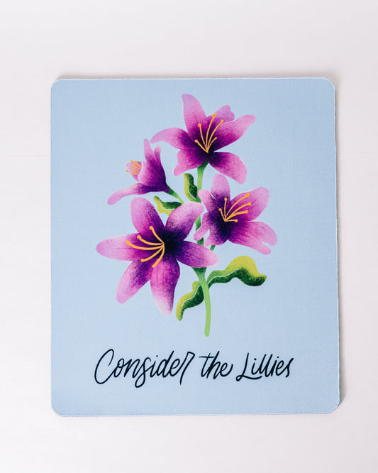 Mousepad - Lillies