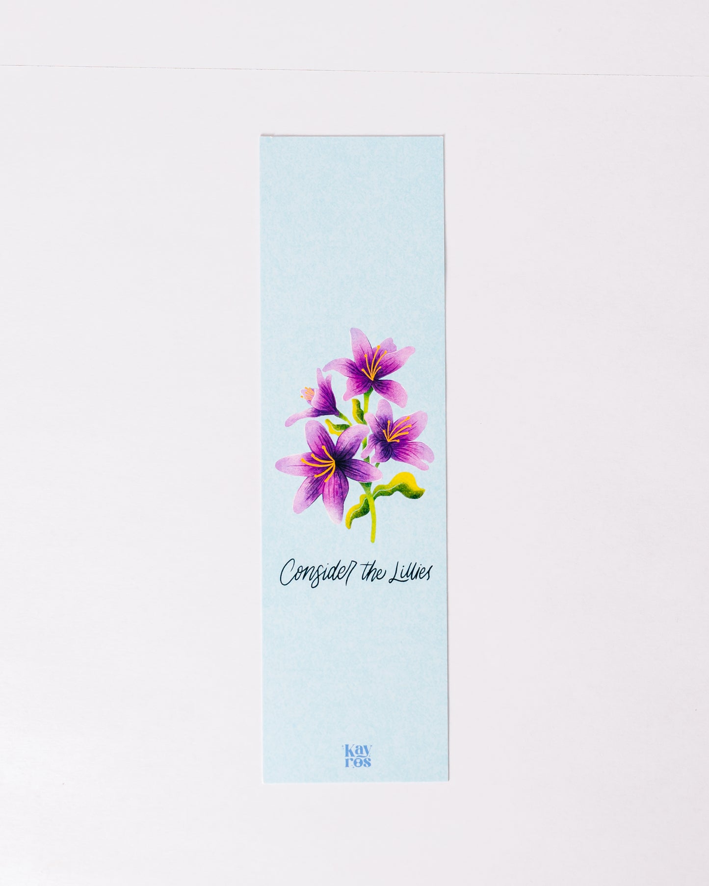 Bookmark - Lillies