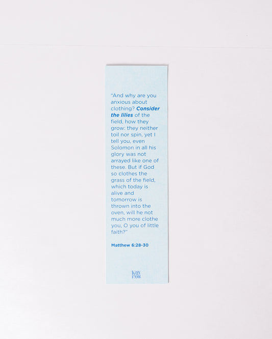 Bookmark - Lillies