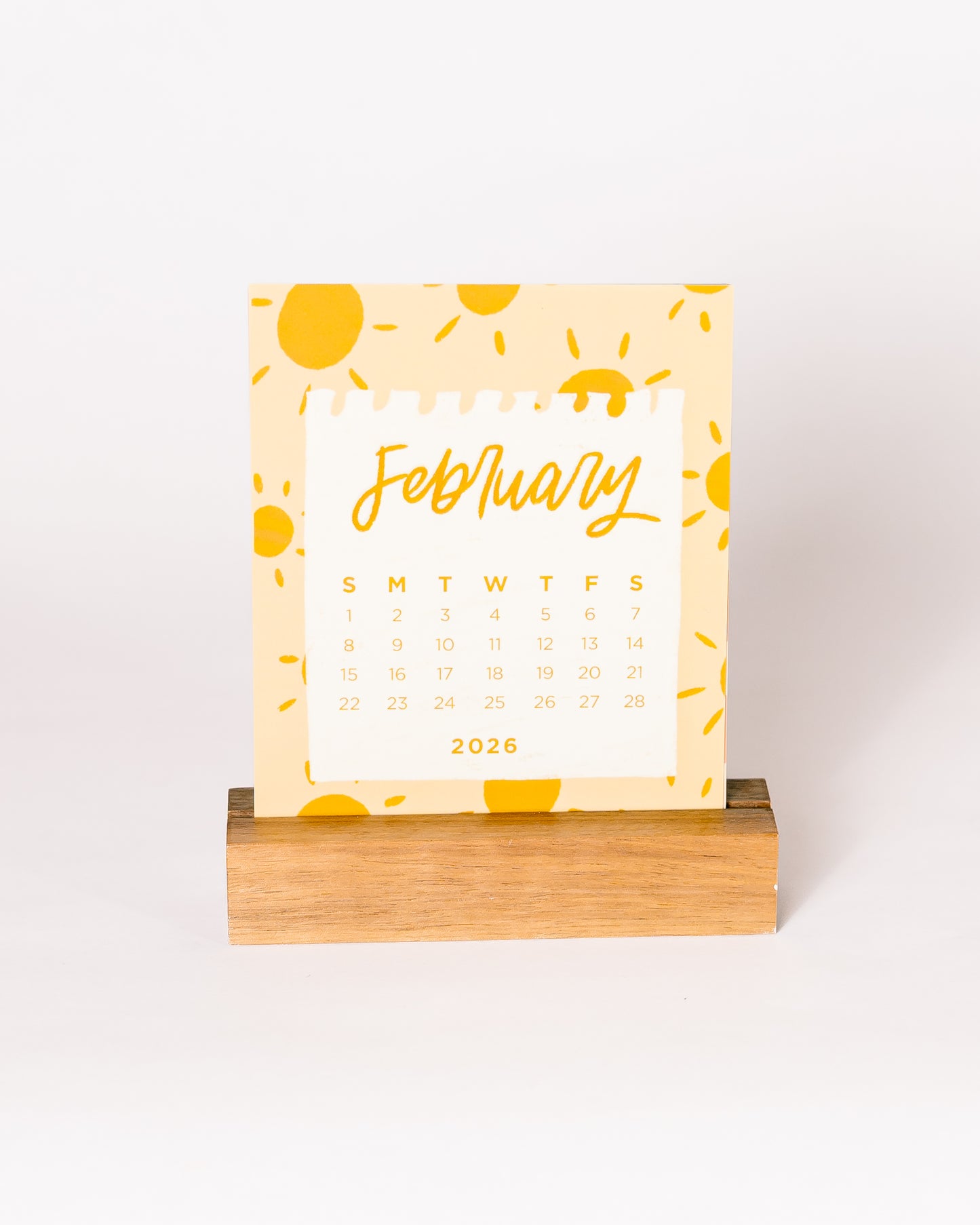 2026 Desk Calendar