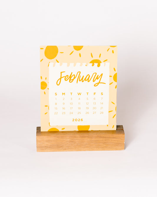 2026 Desk Calendar