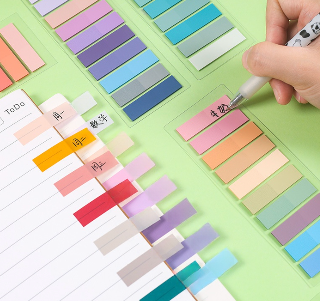 Loose-leaf Index Stickers Colorful Sticky Notes Stickers