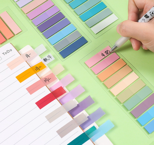 Loose-leaf Index Stickers Colorful Sticky Notes Stickers